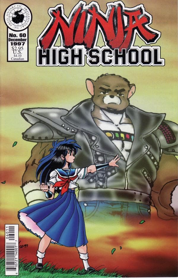 Ninja High School #60 cover