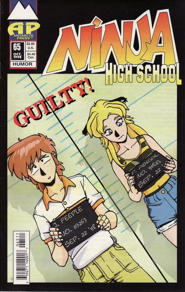 Ninja High School #65 cover