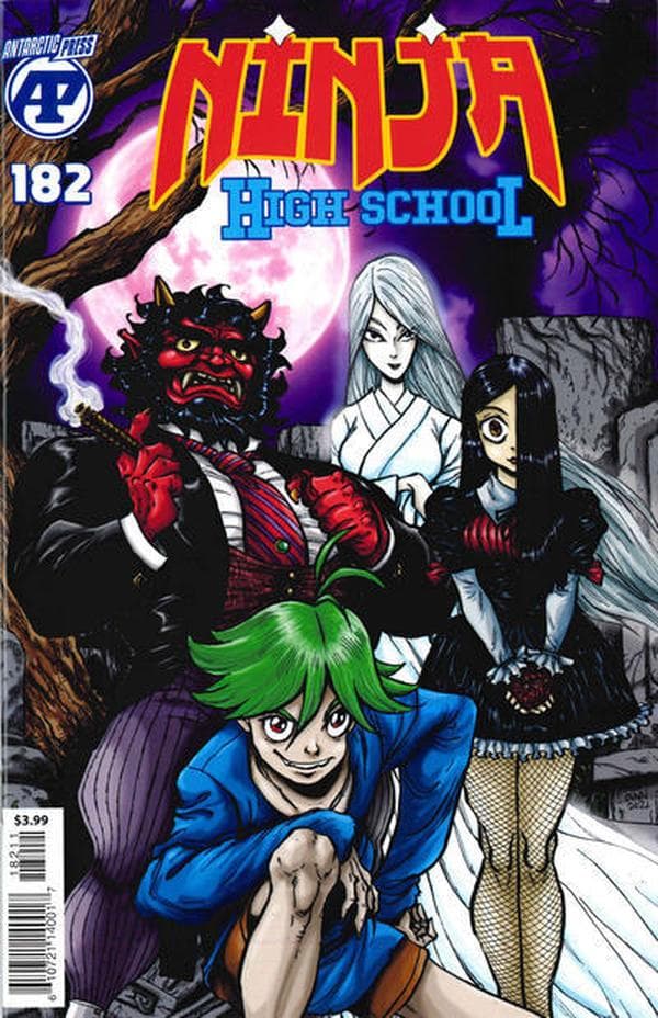 Ninja High School #182 cover