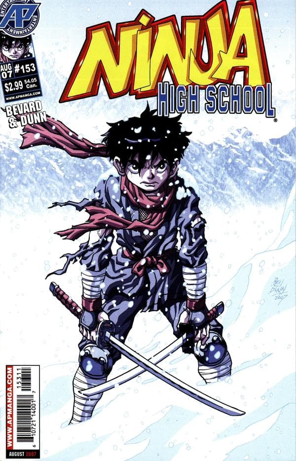 Ninja High School #153 cover