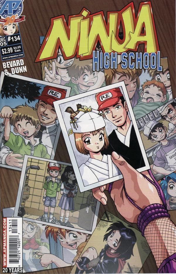 Ninja High School #134 cover