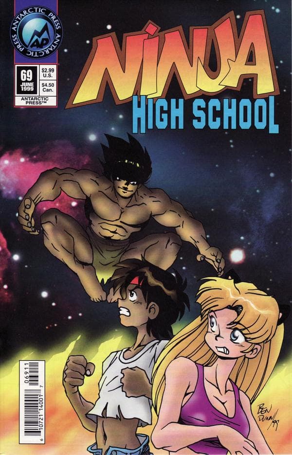 Ninja High School #69 cover