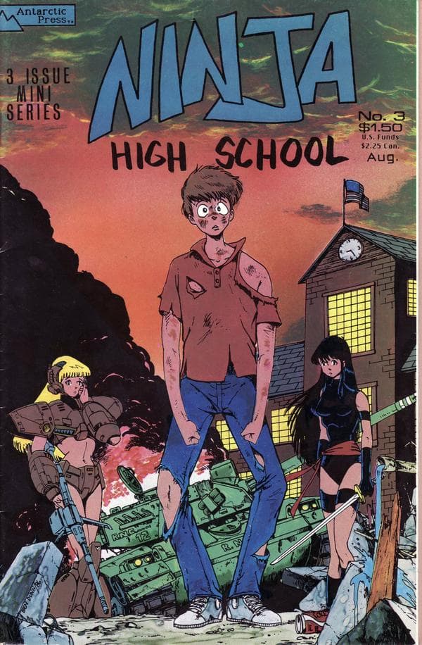 Ninja High School #3 cover