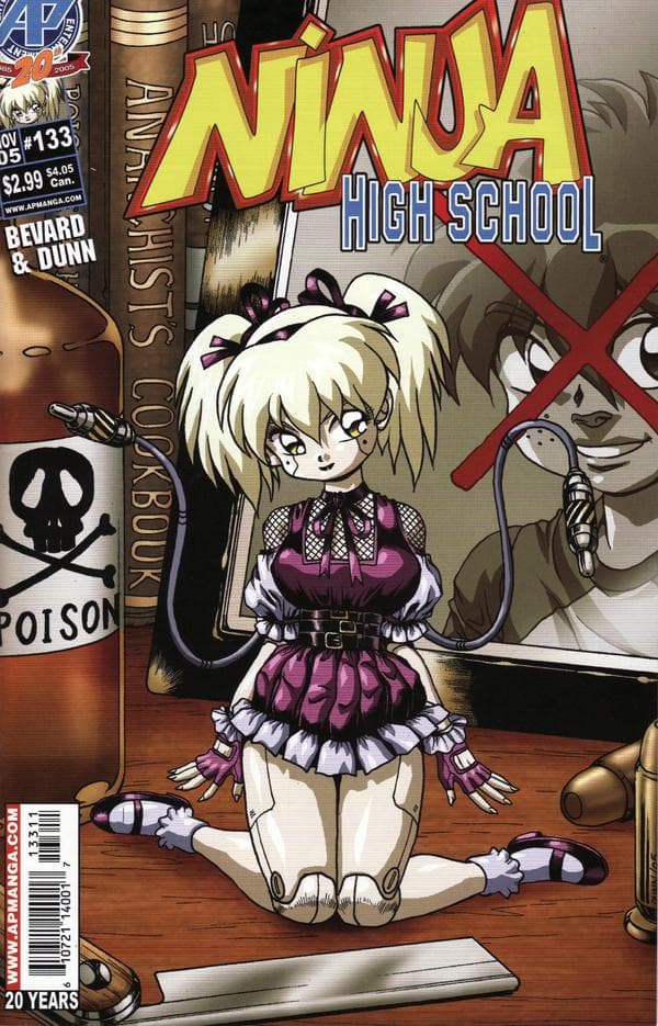 Ninja High School #133 cover