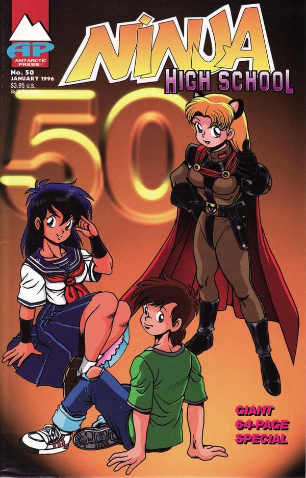 Ninja High School #50 cover