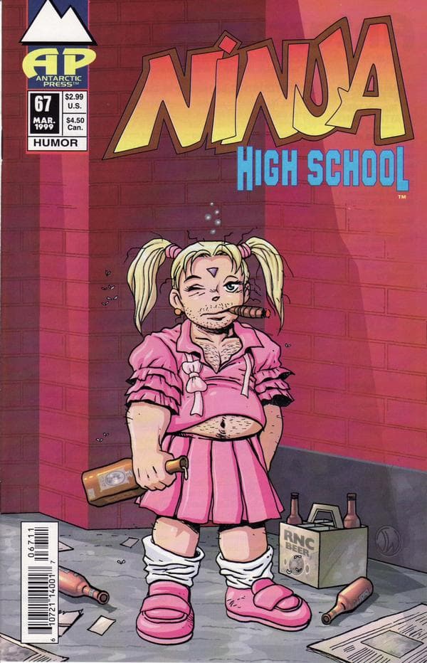 Ninja High School #67 cover