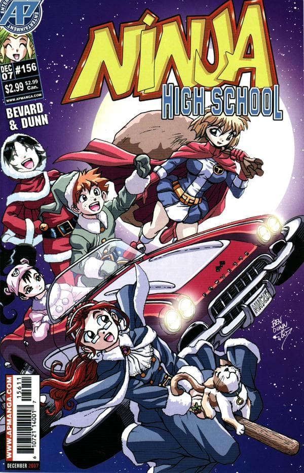 Ninja High School #156 cover