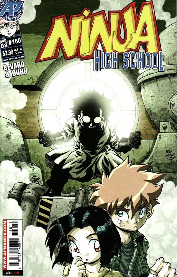 Ninja High School #160 cover