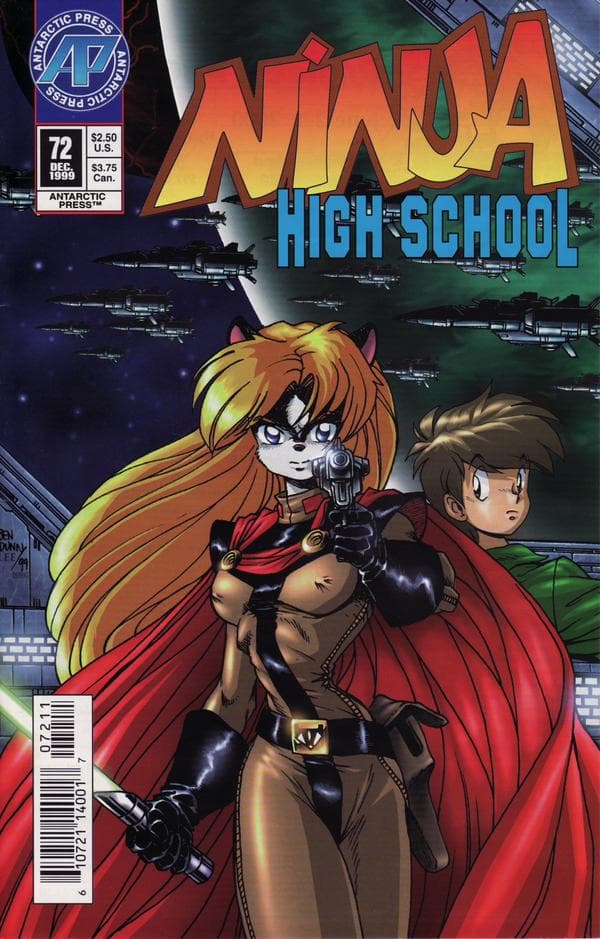 Ninja High School #72 cover