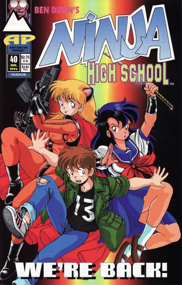 Ninja High School #40 cover