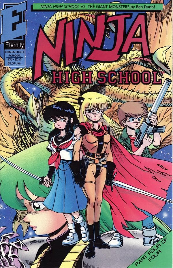 Ninja High School #35 cover
