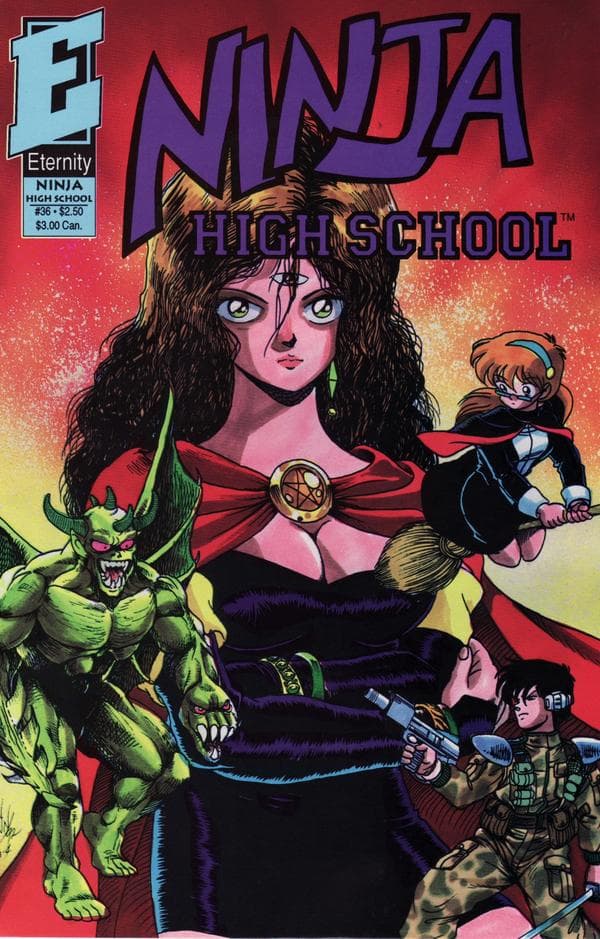 Ninja High School #36 cover