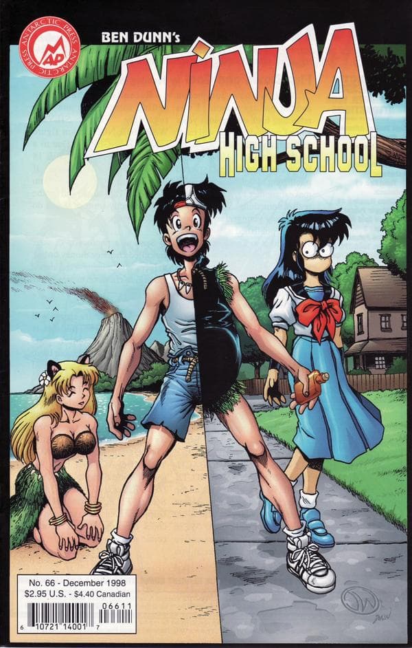 Ninja High School #66 cover