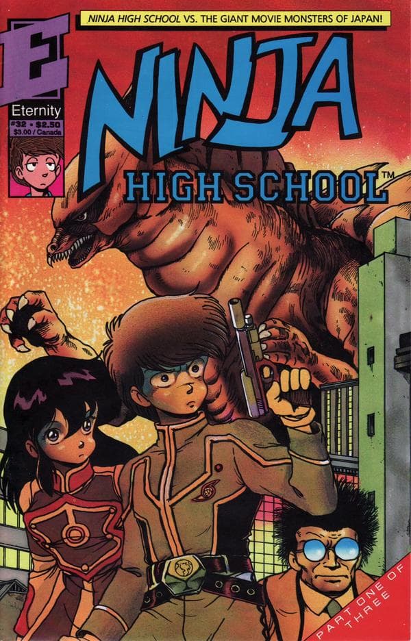 Ninja High School #32 cover