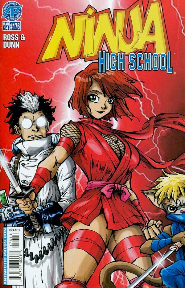 Ninja High School #176 cover