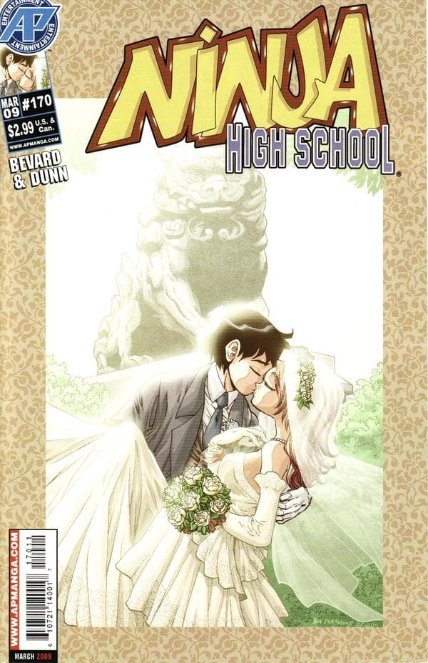 Ninja High School #170 cover