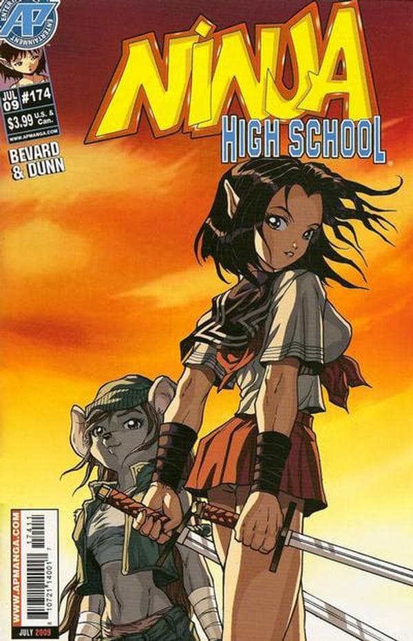 Ninja High School #174 cover