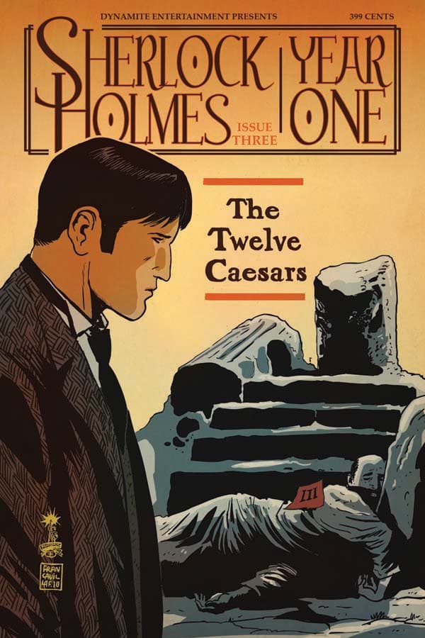 Sherlock Holmes: Year One #3 cover