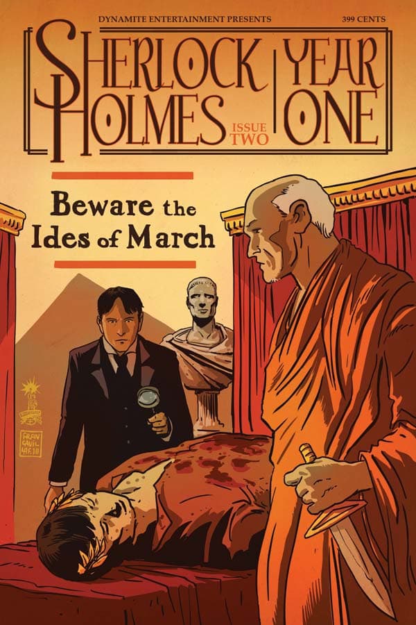 Sherlock Holmes: Year One #2 cover