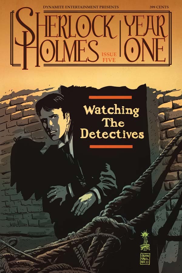 Sherlock Holmes: Year One #5 cover