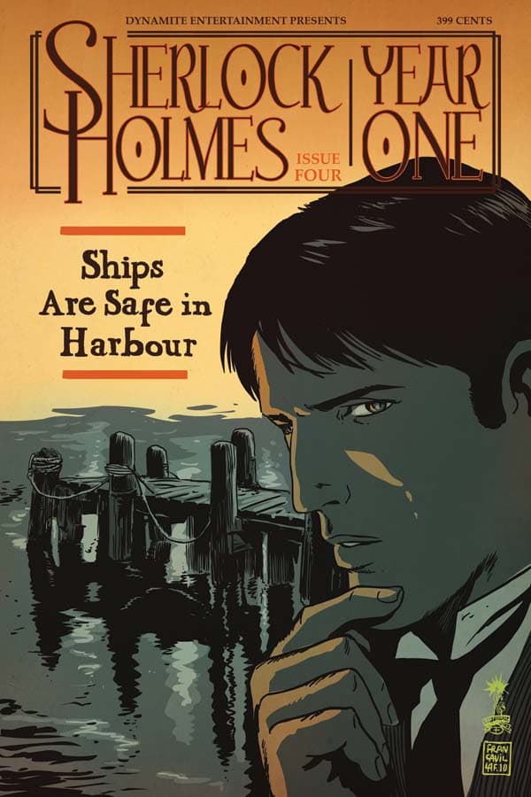 Sherlock Holmes: Year One #4 cover