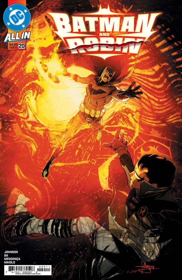 Batman and Robin #20 cover