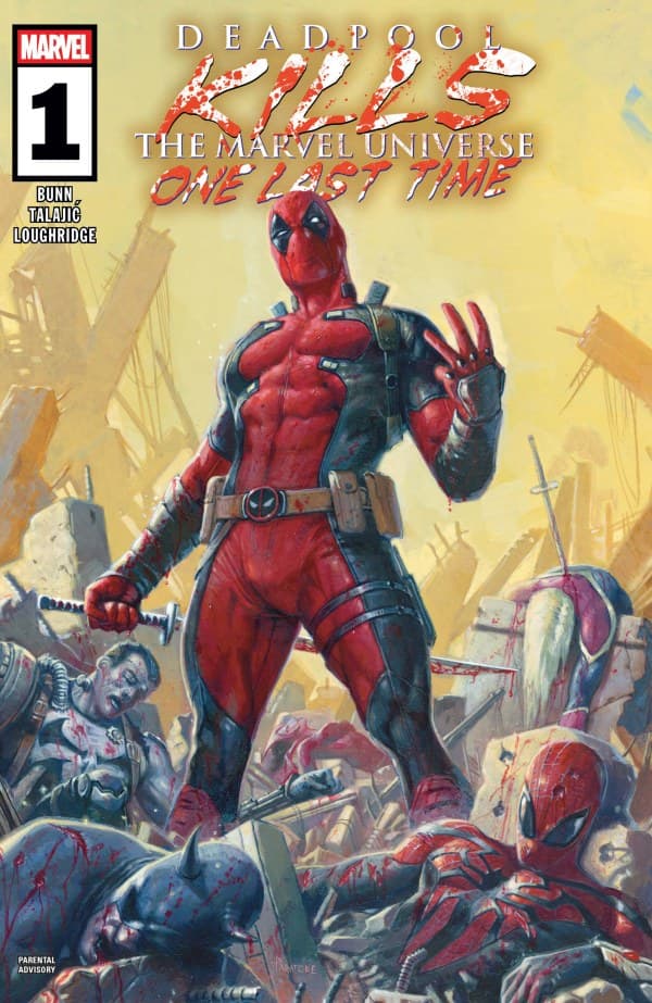 Deadpool Kills the Marvel Universe One Last Time #1 cover