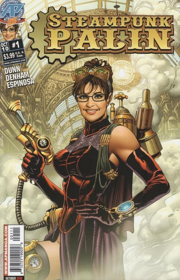 Steampunk Palin #1 cover