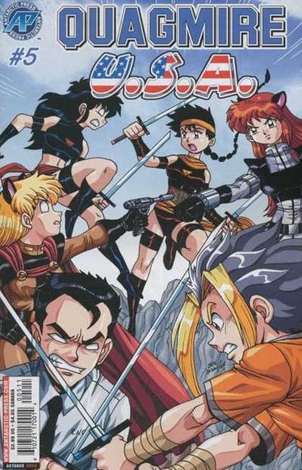 Quagmire U.S.A. #5 cover