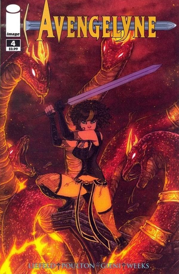 Avengelyne #4 cover
