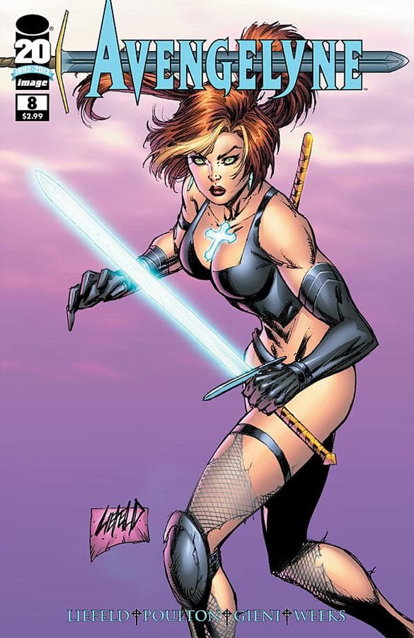 Avengelyne #8 cover