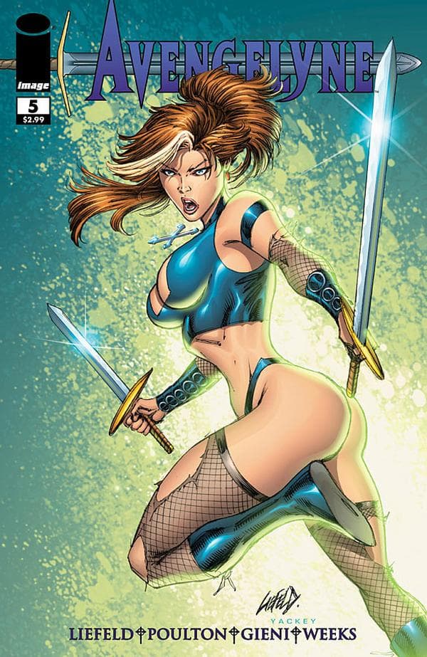 Avengelyne #5 cover