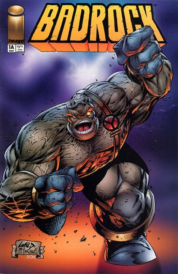 Badrock #1 cover