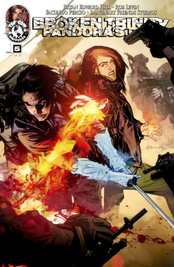 Broken Trinity: Pandora's Box #5 cover