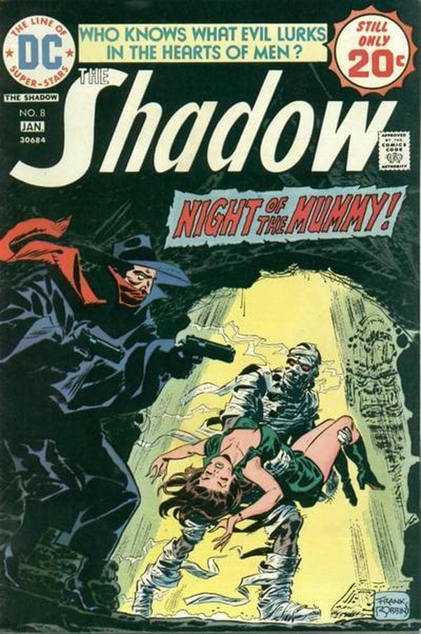 The Shadow #8 cover
