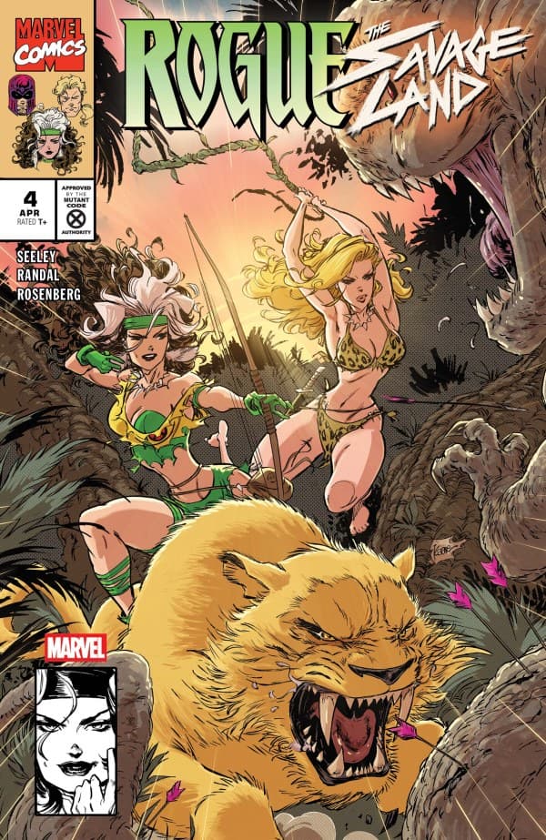Rogue: The Savage Land #4 cover