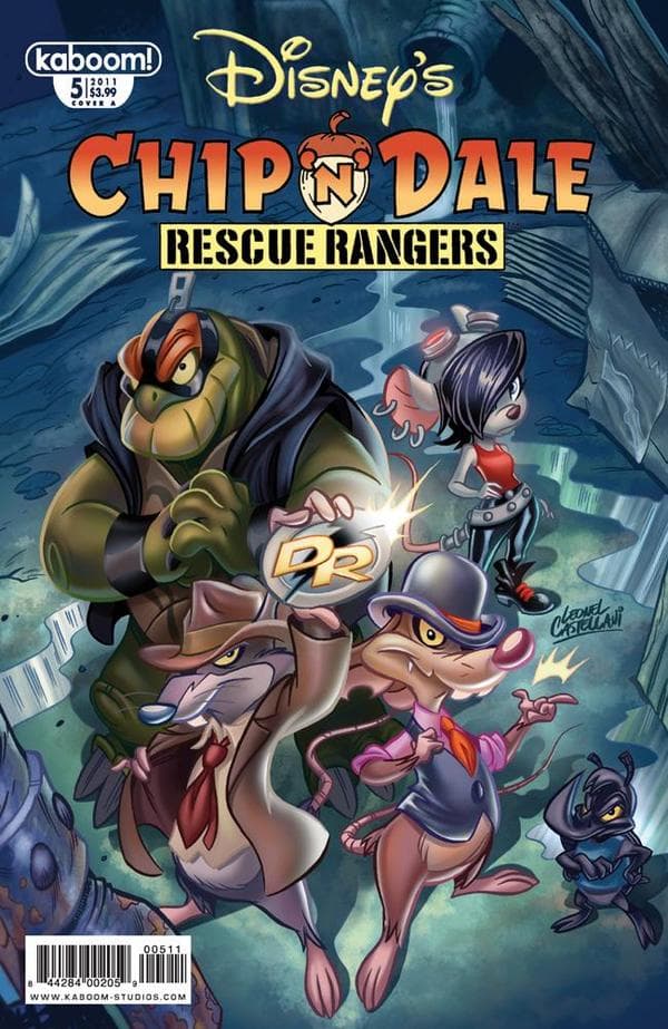 Chip 'n' Dale Rescue Rangers #5 cover