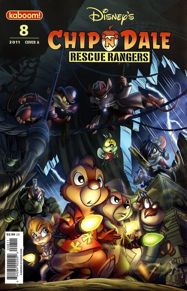 Chip 'n' Dale Rescue Rangers #8 cover