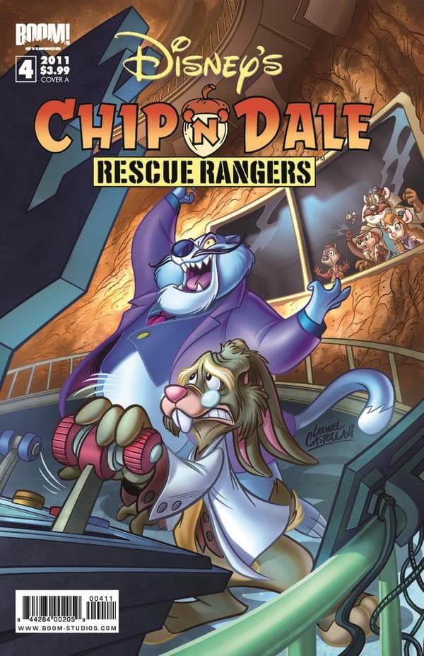 Chip 'n' Dale Rescue Rangers #4 cover