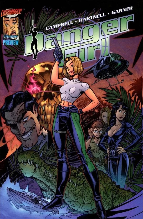 Danger Girl Preview #1 cover
