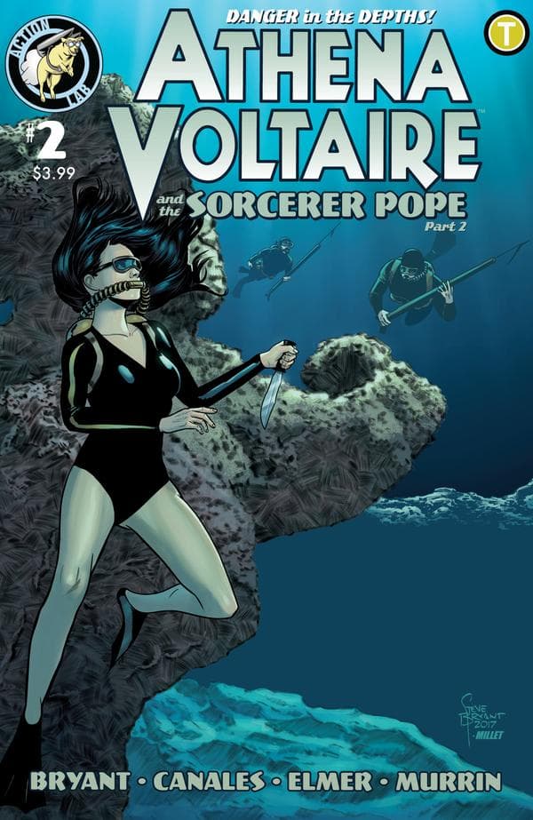 Athena Voltaire #2 cover
