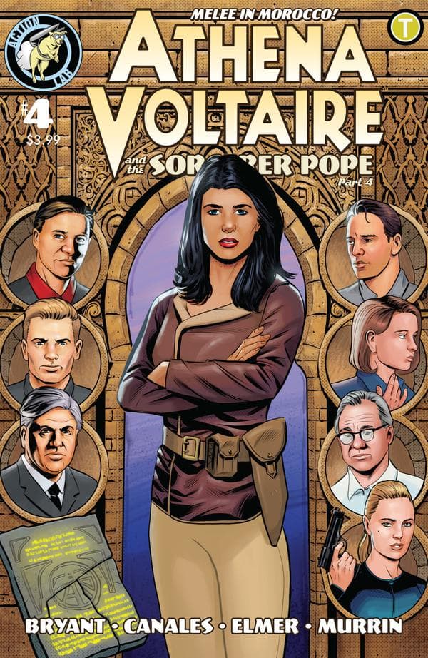 Athena Voltaire #4 cover