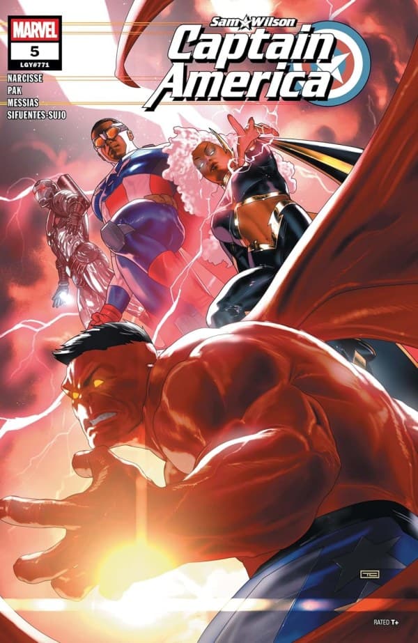Sam Wilson: Captain America #5 cover