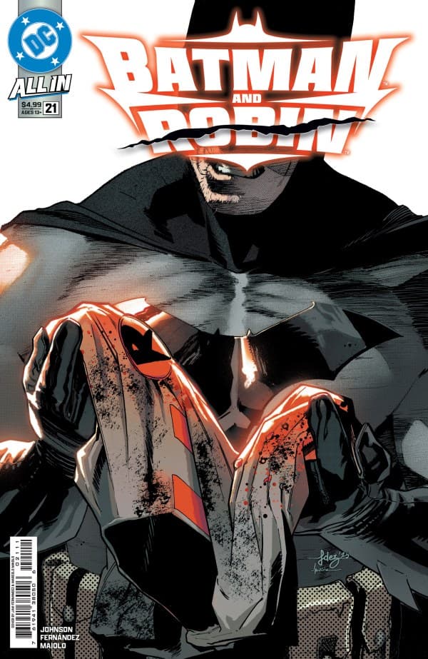 Batman and Robin #21 cover