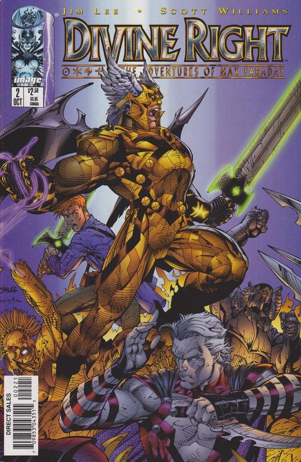 Divine Right #2 cover