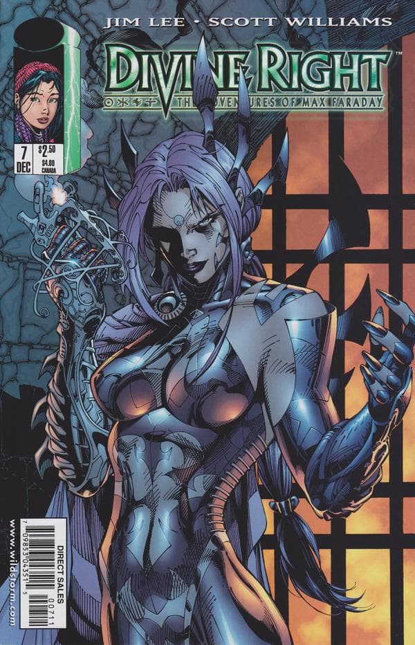 Divine Right #7 cover