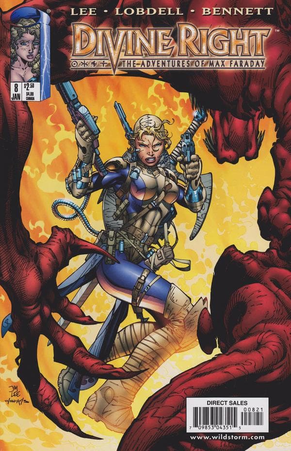 Divine Right #8 cover