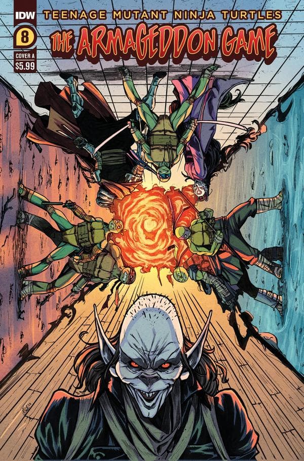 Teenage Mutant Ninja Turtles: The Armageddon Game #8 cover
