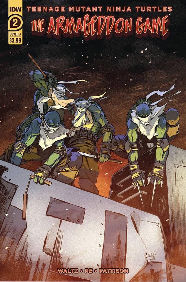 Teenage Mutant Ninja Turtles: The Armageddon Game #2 cover