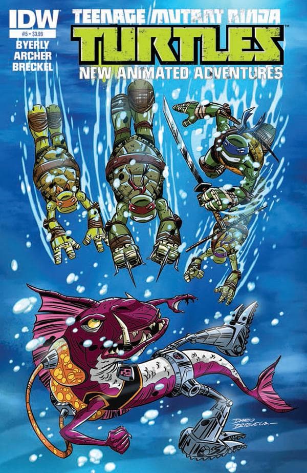 Teenage Mutant Ninja Turtles New Animated Adventures #5
